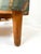 Mid-Century Modern Swedish High Back Lounge Chair With Floral Upholstery, 1950's For Sale - Image 3 of 9