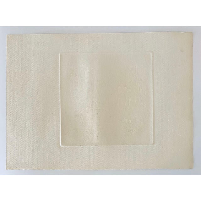 Mid 20th Century Robert A. Birmelin, Chinese Man In Tree, American Modernist Abstract Etching For Sale - Image 5 of 6