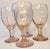 The icy, textured pink goblets have a kind of beachy, rustic feel. I actually have these same pieces in another color, a...