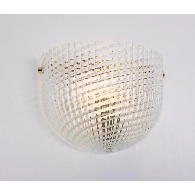 Large Murano Glass Wall Sconce in style of Barovier & Toso, Italy, 1970s For Sale - Image 10 of 13