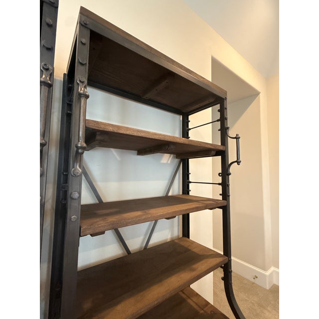 Restoration Hardware Restoration Hardware French Library Bookcase With Drawers For Sale - Image 4 of 6