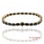 Contemporary 18k 750 Yellow Gold Natural Diamond and Blue Sapphire Tennis Bracelet For Sale - Image 3 of 13