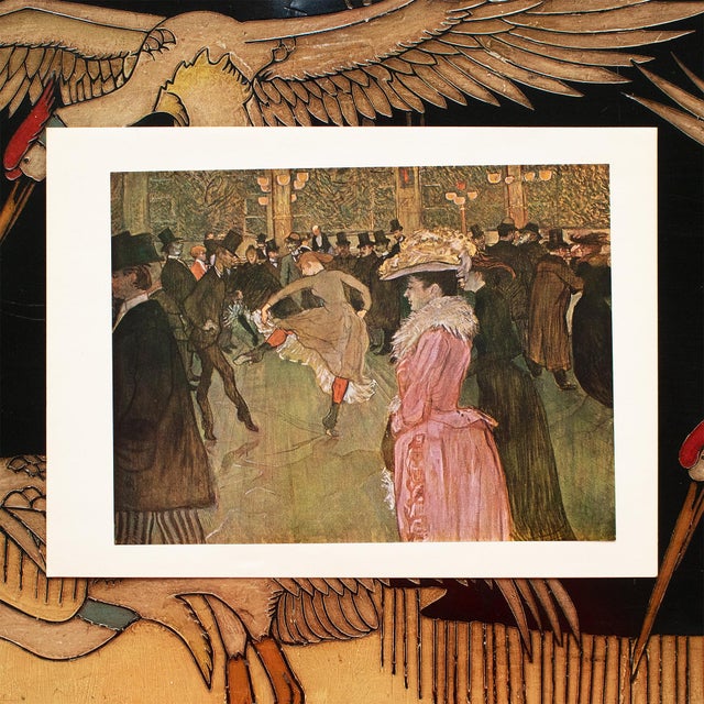 1952 After Toulouse-Lautrec "At the Moulin Rouge: The Dance", Full-Color Print For Sale In Dallas - Image 6 of 7