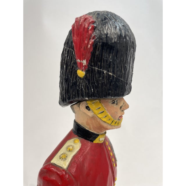 English Royal Guards Ceramic Bottle, 1970s For Sale - Image 10 of 15