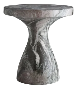 Arteriors Home Large Serafina Accent Table in Verde Faux Marble