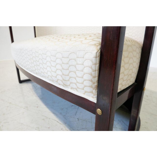 Sofa attributed to Josef Hoffman for J & J Kohn, Vienna, Austria, 1900s For Sale - Image 4 of 10
