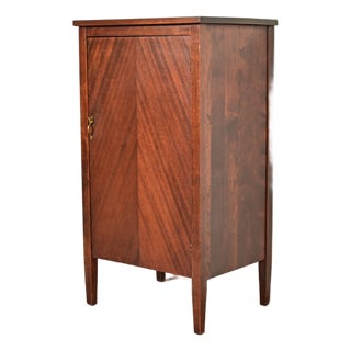 Antique Arts & Crafts Mahogany Music Cabinet, Circa 1900 For Sale