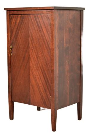 Antique Arts & Crafts Mahogany Music Cabinet, Circa 1900