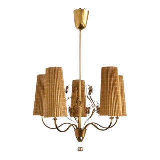 Chandelier by Paavo Tynell For Sale