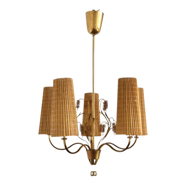 Chandelier by Paavo Tynell For Sale