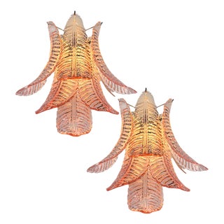 Italian Murano Sconces, 1990s, Set of 2 For Sale