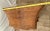 Vintage French Cabinet Side Table Hidden Bar Storage Solid Walnut Hand Carved For Sale - Image 10 of 11