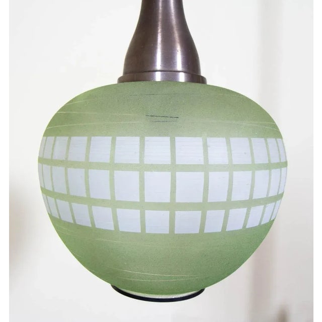 1960s Glass Pendant Lamp, 1960s For Sale - Image 5 of 8