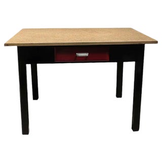 Vintage Table with Drawer, 1930s For Sale