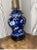 Asian Chinoiserie Blue and White Lamp For Sale - Image 3 of 10