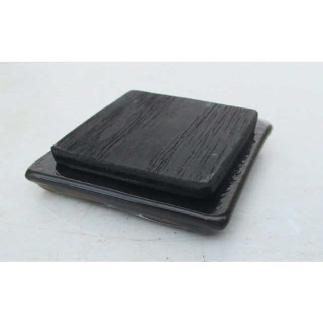 1990s Vintage Art Brut Steel & Glass Vanity Box For Sale - Image 5 of 10