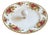 Vintage English Bone China Handled Serving Plate For Sale