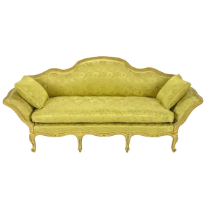 Painted and Parcel-Gilt Italian Sofa