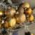 Metal Mid Century Shiny Brite Gold Mercury Glass Christmas Ornaments- 9 Ornaments For Sale - Image 7 of 7