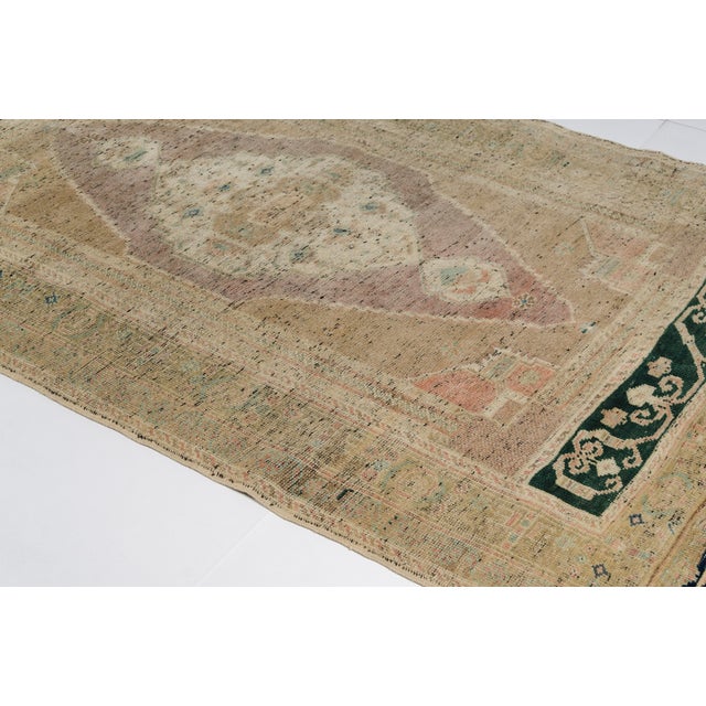 Mid 20th Century Oushak Anatolian Decorative Rug For Sale - Image 10 of 10