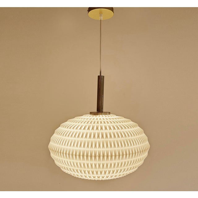 Vintage Space Age Pendant Light from Erco, 1950s For Sale - Image 9 of 18