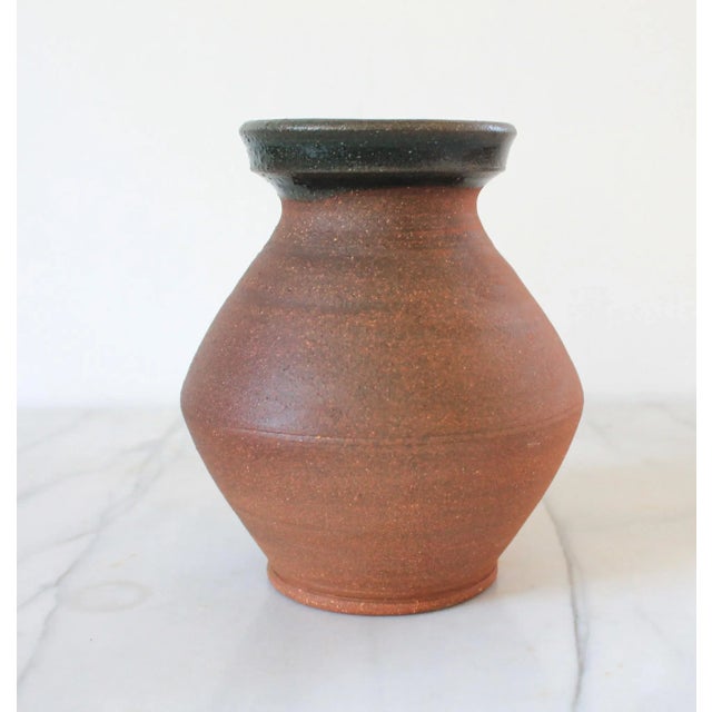 Vintage Studio Art Pottery Vase or Vessel For Sale - Image 4 of 7