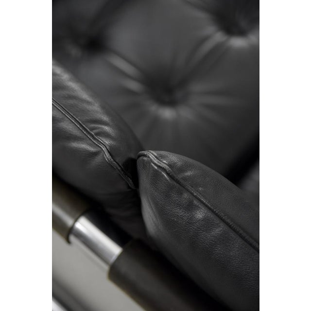 Vintage Bauhaus Tubular Metal & Leather Sofa, 1950s For Sale - Image 18 of 18