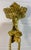 Metal Antique Ornate Gilt Bronze Cherub Angel Putti Hanging Chandelier Fixture For Sale - Image 7 of 16