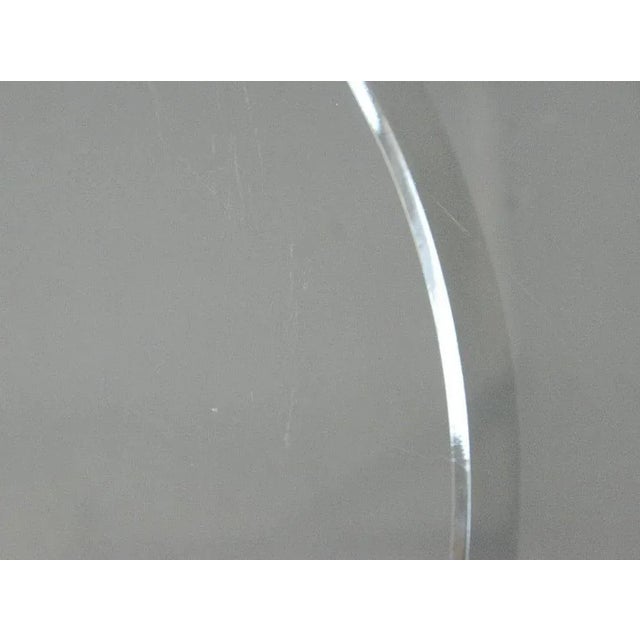 Glass Mid-Century Coffee Table by Knut Hesterberg, 1970s For Sale - Image 7 of 9