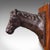 Antique Mounted Horse Bust, English, Iron, Coat Hook, Equestrian Tack, Edwardian For Sale - Image 9 of 10