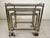 Metal Vintage Gold Brass Nesting Tables, 1970s, Set of 3 For Sale - Image 7 of 16