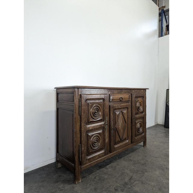 Oak Sideboard in the style of Dudouyt For Sale - Image 3 of 10