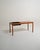 Teak bench with built-in planter. Scandinavian production, 1960s. Designed to house plants and decorative arrangements,...