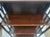 Small Narrow Mahogany Chippendale Bookcase W/ Pierced‑Side Shelves 1940s For Sale - Image 16 of 18