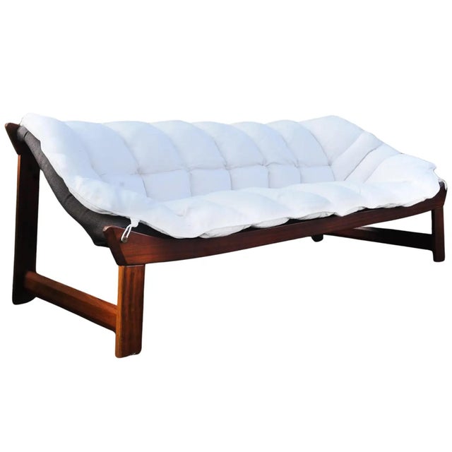 1970s Mid-Century Norwegian Prototype 3-Seater Sofa and Lounge Chairs from Ekornes, Set of 3 For Sale - Image 5 of 18