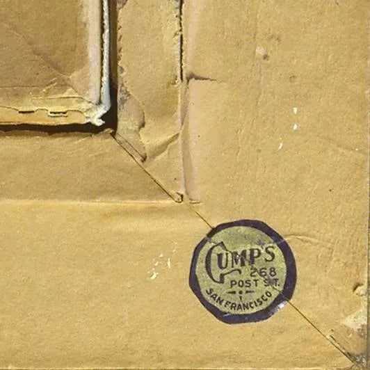 'Portrait of a Young Beauty', 1940s, Gumps Collection, San Francisco For Sale In Monterey, CA - Image 6 of 8