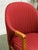 Mid 20th Century French Striped Chair For Sale - Image 4 of 7