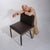 Bizimyer Furniture, "Stella" Chair With Bronze and Exclusive Woven Leather, Tailor Made, Istanbul For Sale - Image 11 of 18