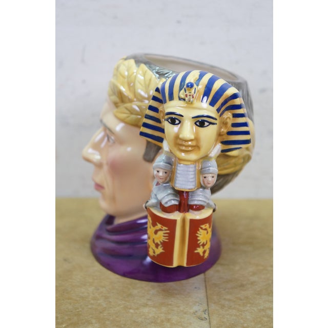 Royal Doulton Royal Doulton Julius Caesar Great Military Leader Toby Character Jug For Sale - Image 4 of 12
