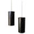 Cylindrical Hanging Lights - a Pair For Sale - Image 9 of 9