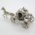 1970s Vintage Italian Handmade Genuine Silver Cinderella Carriage Figurine by Arpa Silversmith, 1970s For Sale - Image 5 of 11