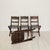 This great set of 4 Art Deco folding chairs originally come from a theater. They are made of beech and ash. The seats are...