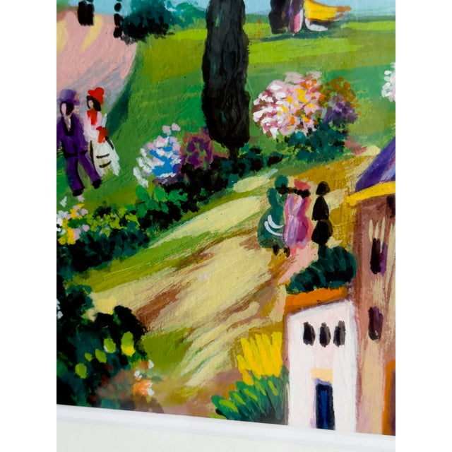 Shlomo Alter “Paradise City” Contemporary Limited Edition Seriolithograph in Color on Wove Paper, Signed and Numbered For Sale - Image 13 of 18