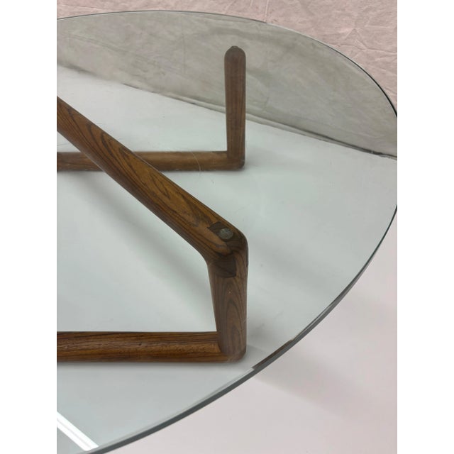 1970s Richard Kagan Zebra Wood Coffee Table For Sale - Image 5 of 9