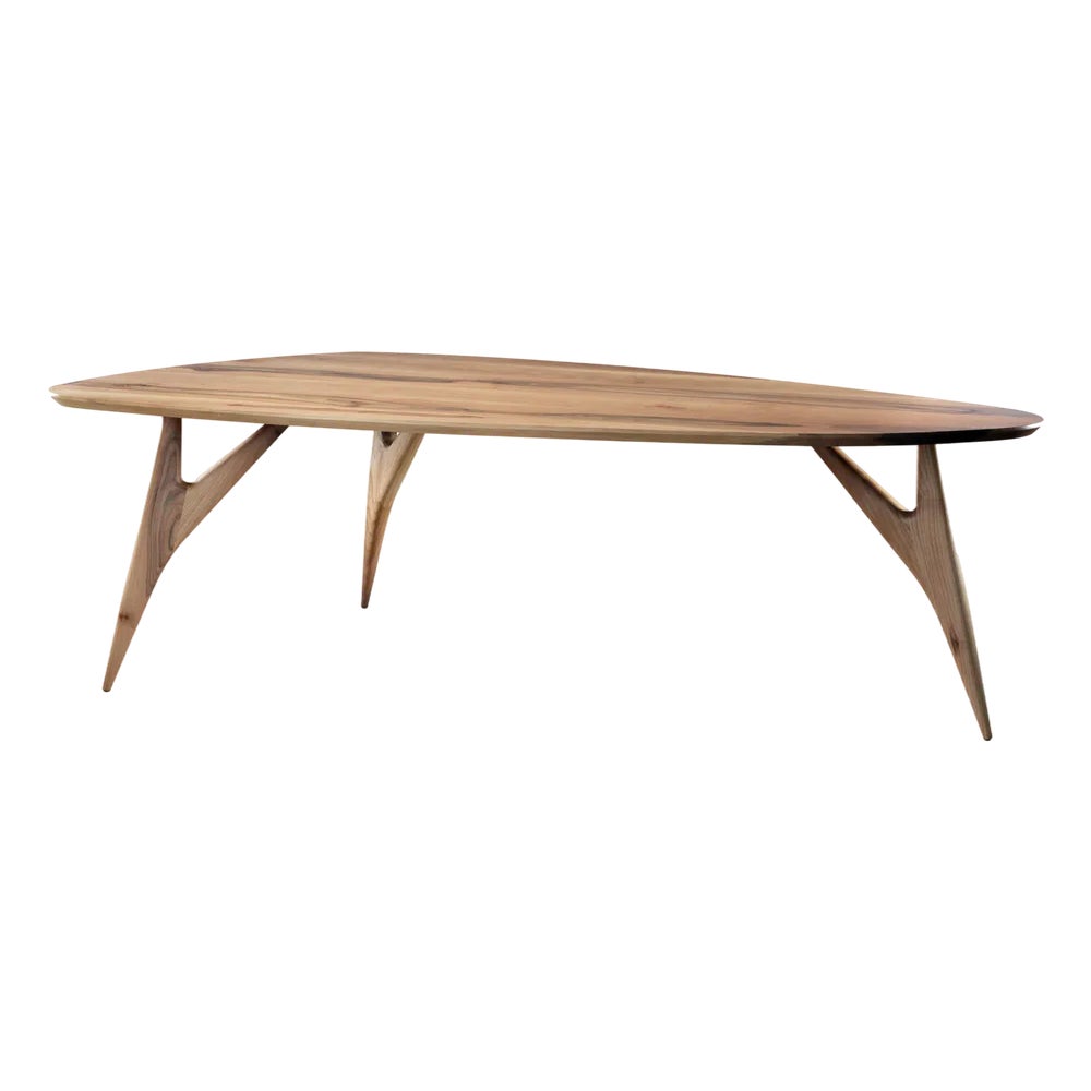 Small Ted Masterpiece Table in Walnut from Greyge | Chairish