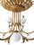 Hollywood Regency Regency Style Chandelier, 1950s For Sale - Image 3 of 10