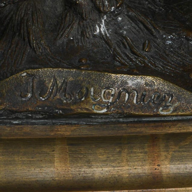 Bronze Antique Bronze Bird Family Grouping Sculpture by Jules Moigniez, French Animalier, Late 19th Century For Sale - Image 8 of 8