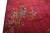 1930s 1930s Lovely Floral and Inspires Joy With Ruby Red Color Chinese Art Deco Rug For Sale - Image 5 of 9