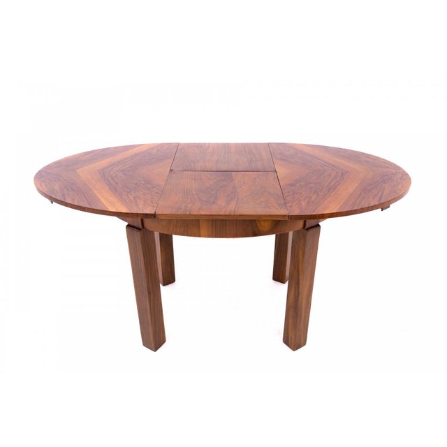 Vintage Polish Art Deco Table, 1949s For Sale - Image 10 of 13