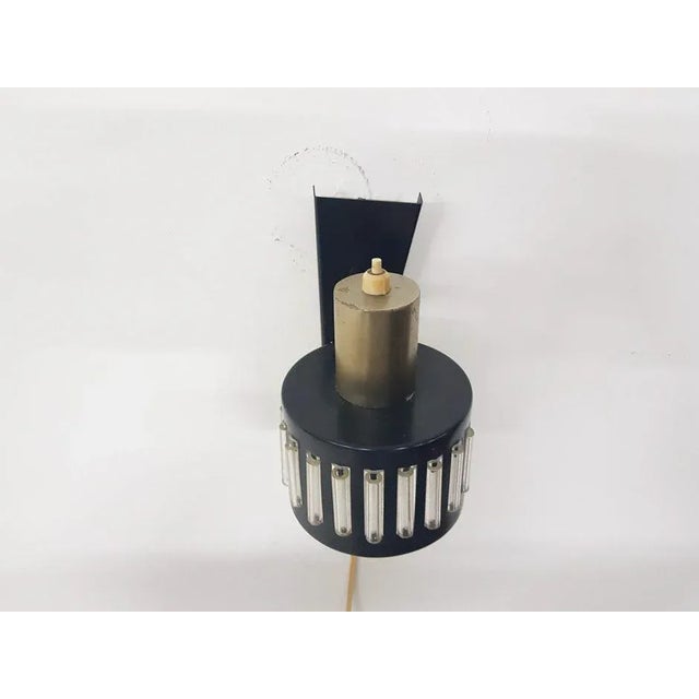 Small Vintage Dutch Wall Light, 1960s For Sale - Image 4 of 9